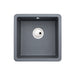 Abode Matrix Sq GR15 1B Granite Inset/Undermount Sink - Unbeatable Bathrooms