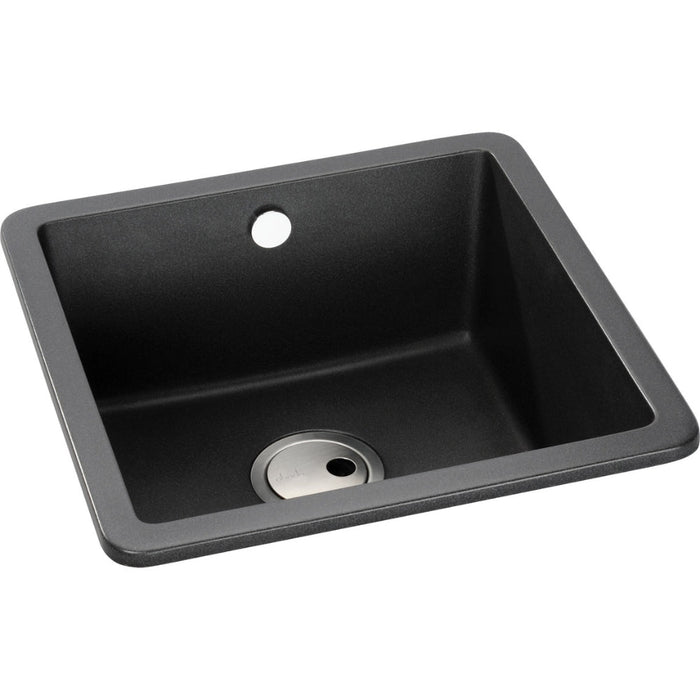 Abode Matrix Sq GR15 1B Granite Inset/Undermount Sink - Unbeatable Bathrooms