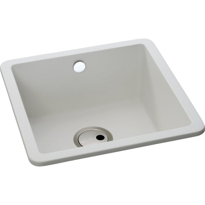 Abode Matrix Sq GR15 1B Granite Inset/Undermount Sink - Unbeatable Bathrooms