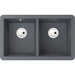 Abode Matrix Sq GR15 2B Granite Undermount Sink - Unbeatable Bathrooms