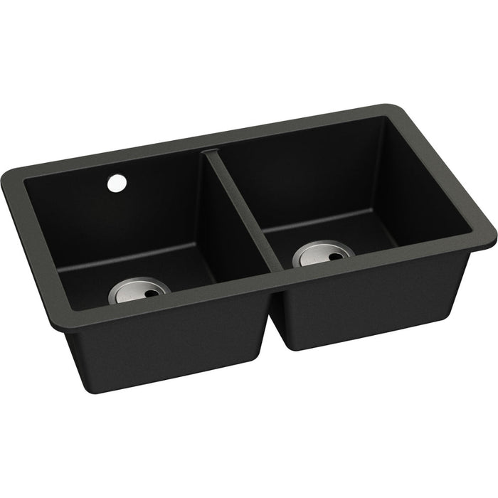 Abode Matrix Sq GR15 2B Granite Undermount Sink - Unbeatable Bathrooms