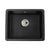 Abode Matrix Sq GR15 Large 1B Granite Inset/Undermount Sink - Unbeatable Bathrooms