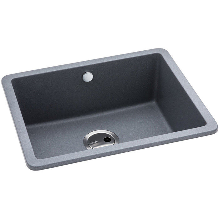 Abode Matrix Sq GR15 Large 1B Granite Inset/Undermount Sink - Unbeatable Bathrooms