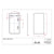 Abode Mayar 450x900mm Tablet Mirror - Unbeatable Bathrooms