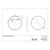 Abode Mayar 600mm Round Mirror - Unbeatable Bathrooms