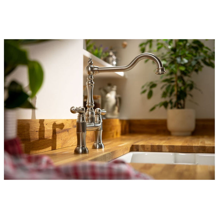 Abode Mayenne Bridge Mixer Tap - Unbeatable Bathrooms