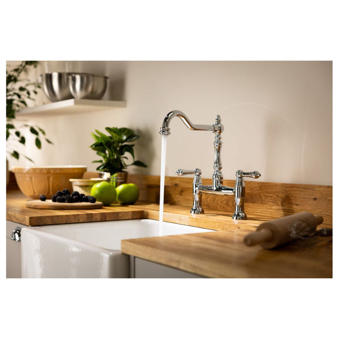 Abode Mayenne Bridge Mixer Tap - Unbeatable Bathrooms
