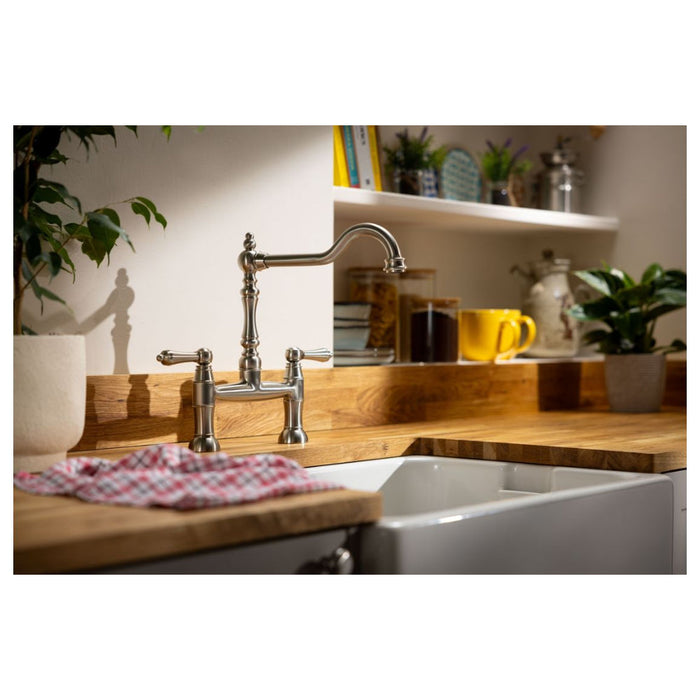 Abode Mayenne Bridge Mixer Tap - Unbeatable Bathrooms