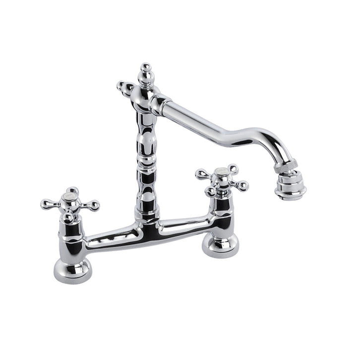 Abode Melford Bridge Mixer Tap - Unbeatable Bathrooms