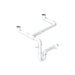 Abode Multi Bowl Pipework Kit - White - Unbeatable Bathrooms