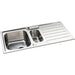 Abode Neron 1.5B Inset St/Steel Sink Tap Pack - Unbeatable Bathrooms