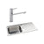 Abode Neron 1B Inset St/Steel Sink Tap Pack - Unbeatable Bathrooms
