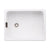Abode New Belfast 1B Undermount Sink - White - Unbeatable Bathrooms