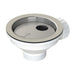 Abode Orbit Strainer Short Bolt Sink Waste - For St/Steel Sinks - Unbeatable Bathrooms