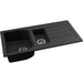 Abode Oriel 1.5B Inset Black Granite Sink Tap Pack - Unbeatable Bathrooms