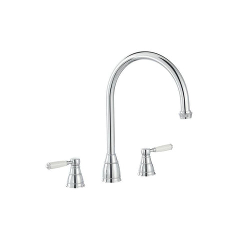 Abode Oxbury 3 Part Mixer Tap - Unbeatable Bathrooms