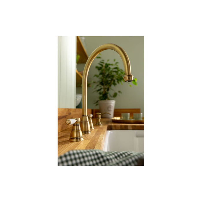 Abode Oxbury 3 Part Mixer Tap - Unbeatable Bathrooms