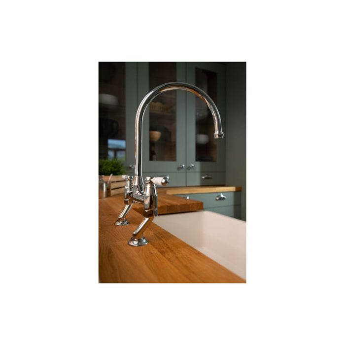 Abode Oxbury Bridge Mixer Tap - Unbeatable Bathrooms
