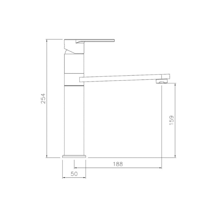 Abode Prime Single Lever Mixer Tap - Unbeatable Bathrooms