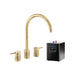 Abode Profile 4 IN 1 3 Part Tap & Proboil.4E Tank - Antique Brass - Unbeatable Bathrooms