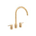 Abode Profile 4 IN 1 3 Part Tap & Proboil.4E Tank - Antique Brass - Unbeatable Bathrooms