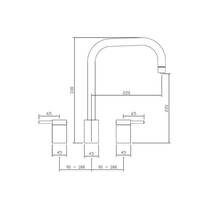 Abode Project 4 IN 1 3 Part Tap & Proboil.4E Tank - Matt Black - Unbeatable Bathrooms