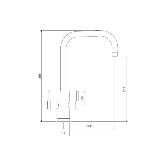 Abode Project 4 IN 1 Monobloc Tap & Proboil.4E Tank - Unbeatable Bathrooms