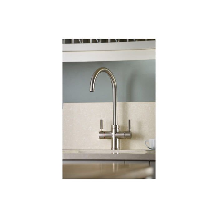 Abode Prostream 3 IN 1 Swan Spout Monobloc Tap - Unbeatable Bathrooms