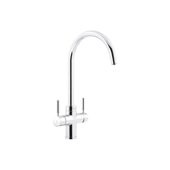 Abode Prostream 3 IN 1 Swan Spout Monobloc Tap - Unbeatable Bathrooms