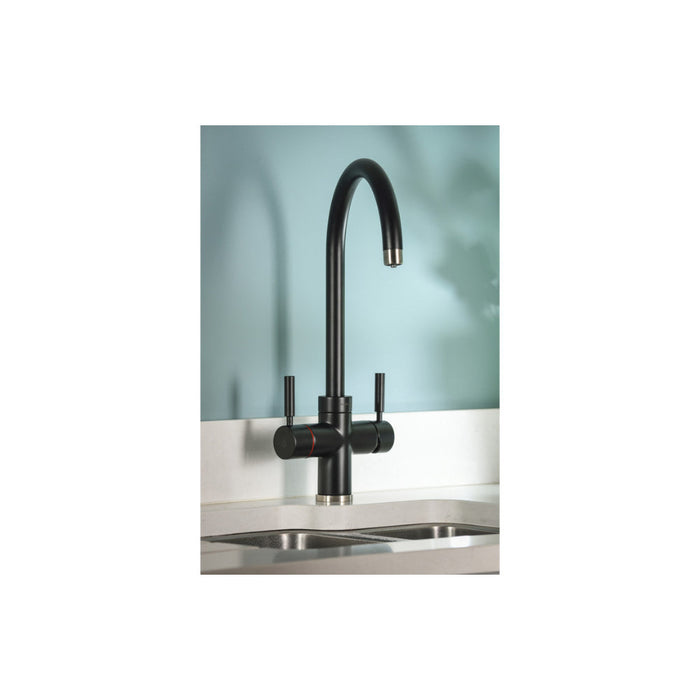 Abode Prostream 3 IN 1 Swan Spout Monobloc Tap - Unbeatable Bathrooms