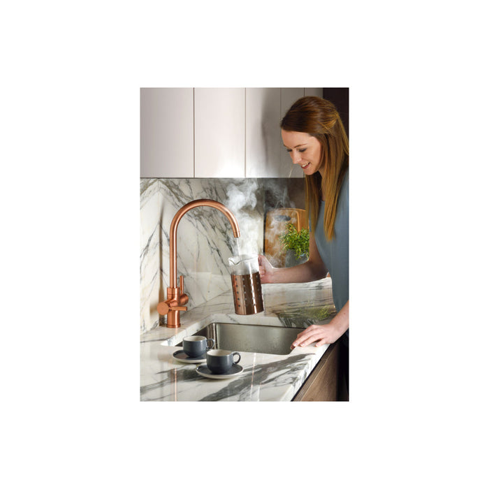 Abode Prostream 3 IN 1 Swan Spout Monobloc Tap - Unbeatable Bathrooms