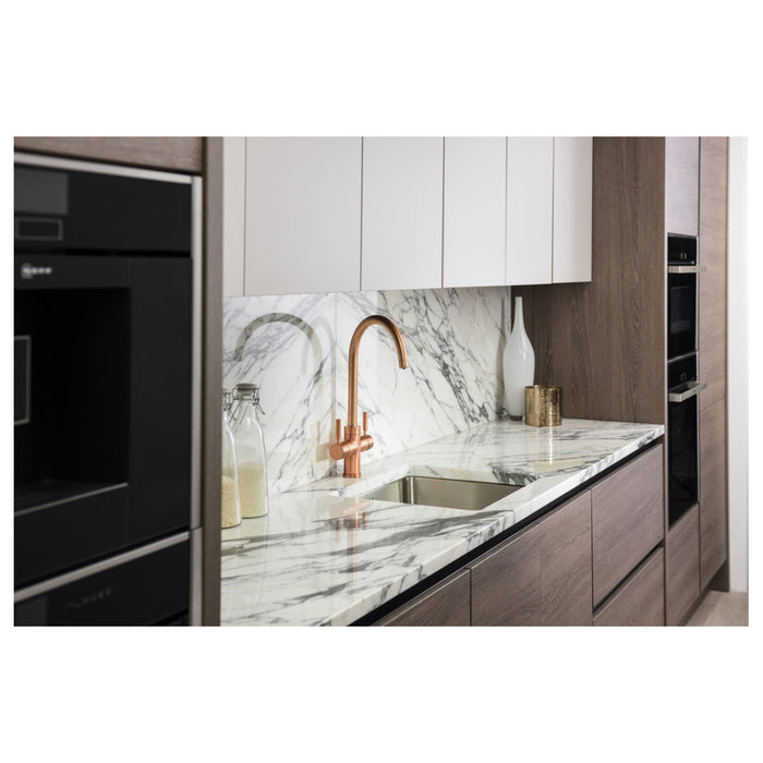 Abode Prostream 3 IN 1 Swan Spout Monobloc Tap - Unbeatable Bathrooms