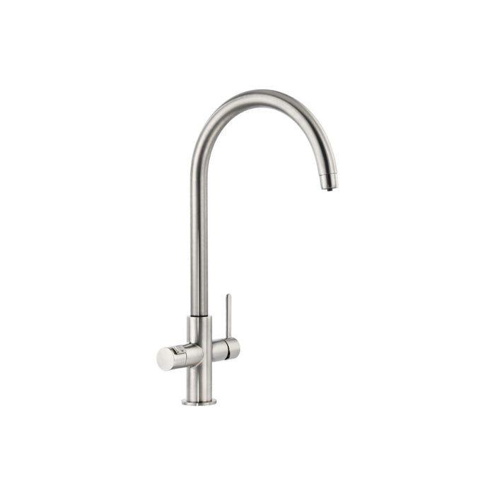 Abode Prothia 3 IN 1 Swan Spout Slimline Monobloc Tap - Unbeatable Bathrooms