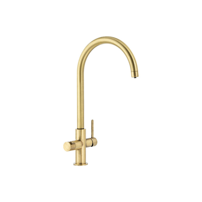 Abode Prothia 3 IN 1 Swan Spout Slimline Monobloc Tap - Unbeatable Bathrooms