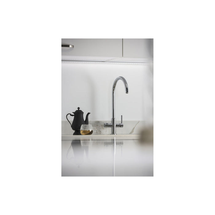 Abode Prothia 3 IN 1 Swan Spout Slimline Monobloc Tap - Unbeatable Bathrooms