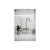 Abode Prothia 3 IN 1 Swan Spout Slimline Monobloc Tap - Unbeatable Bathrooms