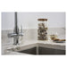 Abode Prothia 3 IN 1 Swan Spout Slimline Monobloc Tap - Unbeatable Bathrooms