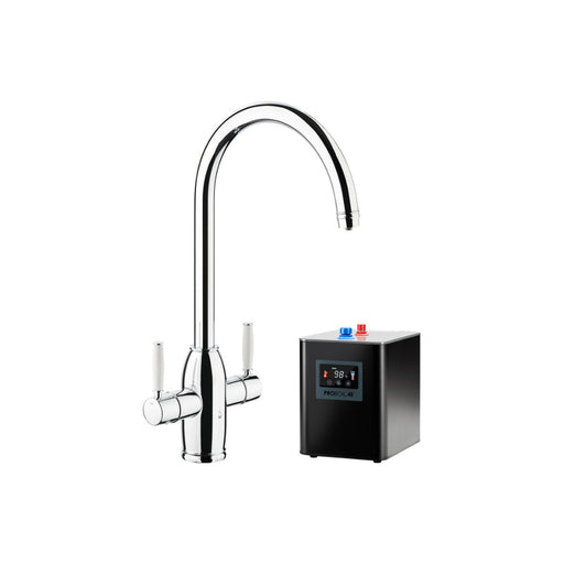 Abode Province 4 IN 1 Monobloc Tap & Proboil.4E Tank - Chrome - Unbeatable Bathrooms