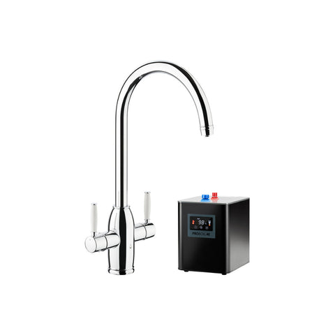 Abode Province 4 IN 1 Monobloc Tap & Proboil.4E Tank - Chrome - Unbeatable Bathrooms