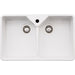 Abode Provincial Large 2B Undermount Sink - White - Unbeatable Bathrooms