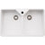 Abode Provincial Large 2B Undermount Sink - White - Unbeatable Bathrooms