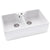 Abode Provincial Large 2B Undermount Sink - White - Unbeatable Bathrooms