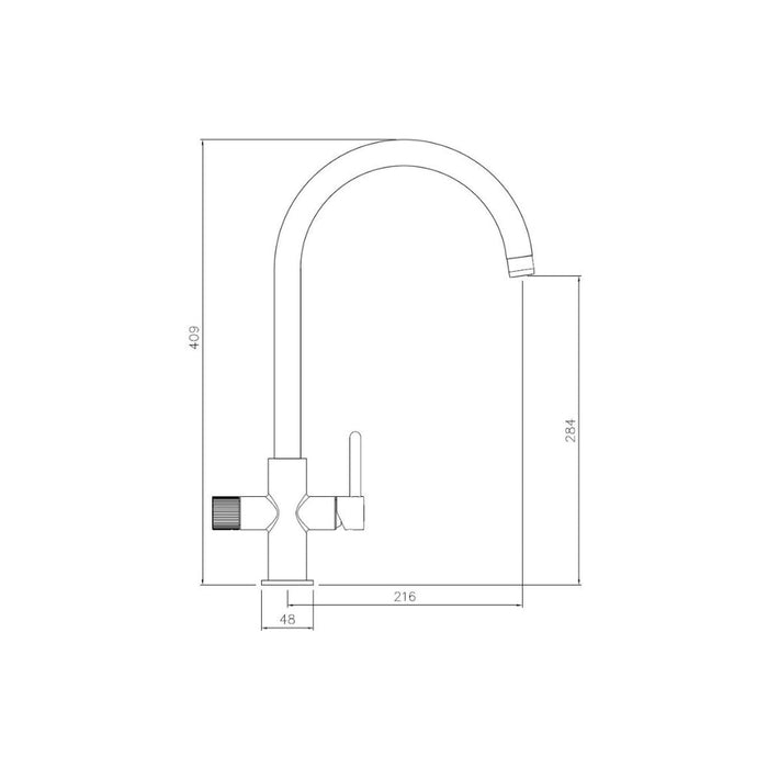 Abode Puria Aquifier Mixer Tap - Unbeatable Bathrooms