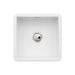 Abode Sandon 1B Ceramic Undermount/Inset Sink - White - Unbeatable Bathrooms