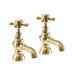 Abode Sentiment Bath Pillar Taps - Unbeatable Bathrooms