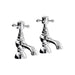 Abode Sentiment Bath Pillar Taps - Unbeatable Bathrooms