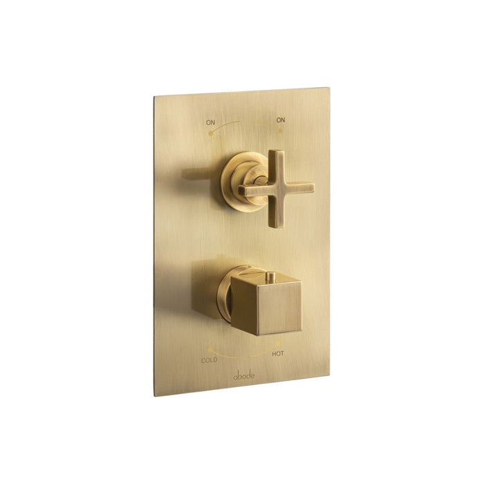 Abode Serenitie Concealed Shower (2 Exit) - Antique Brass - Unbeatable Bathrooms
