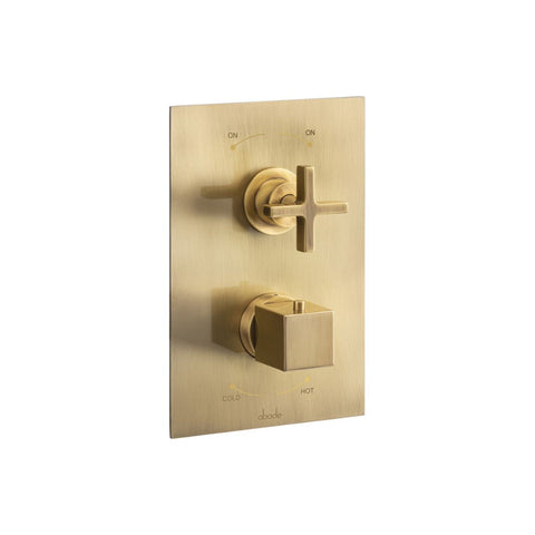 Abode Serenitie Concealed Shower (2 Exit) - Antique Brass - Unbeatable Bathrooms