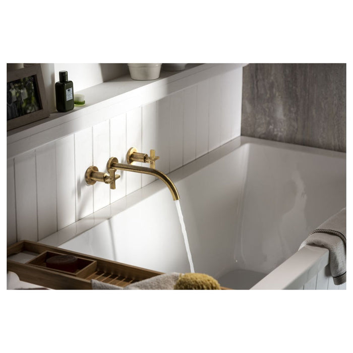Abode Serenitie Wall Mounted Basin/Bath Mixer - Unbeatable Bathrooms