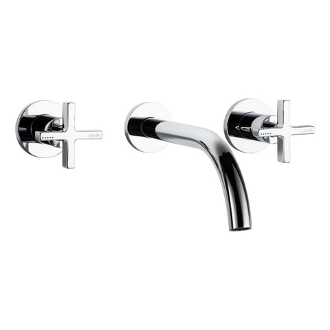 Abode Serenitie Wall Mounted Basin/Bath Mixer - Unbeatable Bathrooms